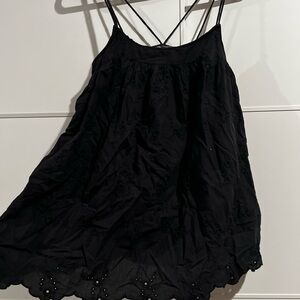 ZARA Black BABYDOLL Strappy romper